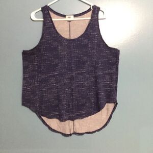 Navy Blue Tank Top Size XL